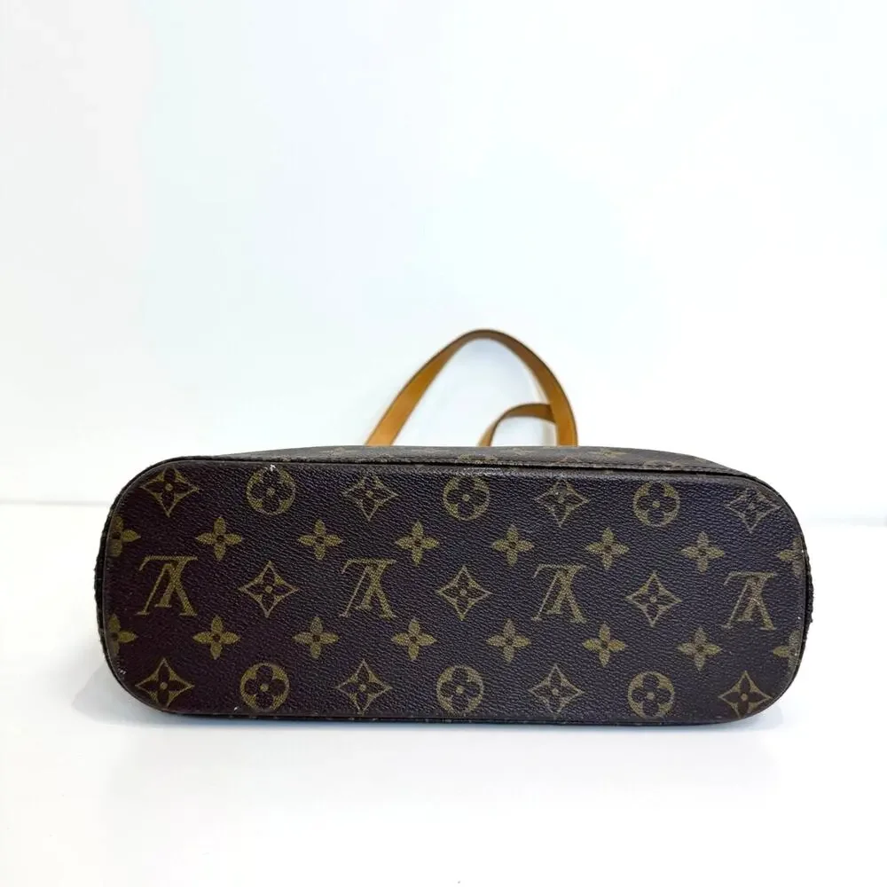 Louis Vuitton Brown Monogram Canvas Vavin GM Tote Bag LV Leather Shoulder Bag